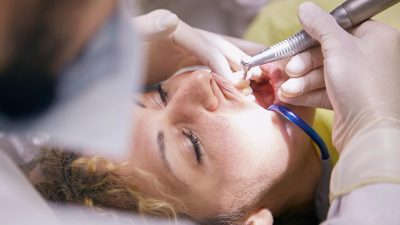 Dental care procedure at CDIC Islamabad dental clinic, showcasing modern dental technology and expert dental services for healthier smiles.